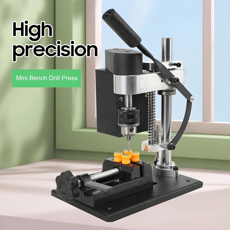 Mini Electric Bench Drill Pres - đánh giá và giá Benchtop Drill Press Mini Variable Speed