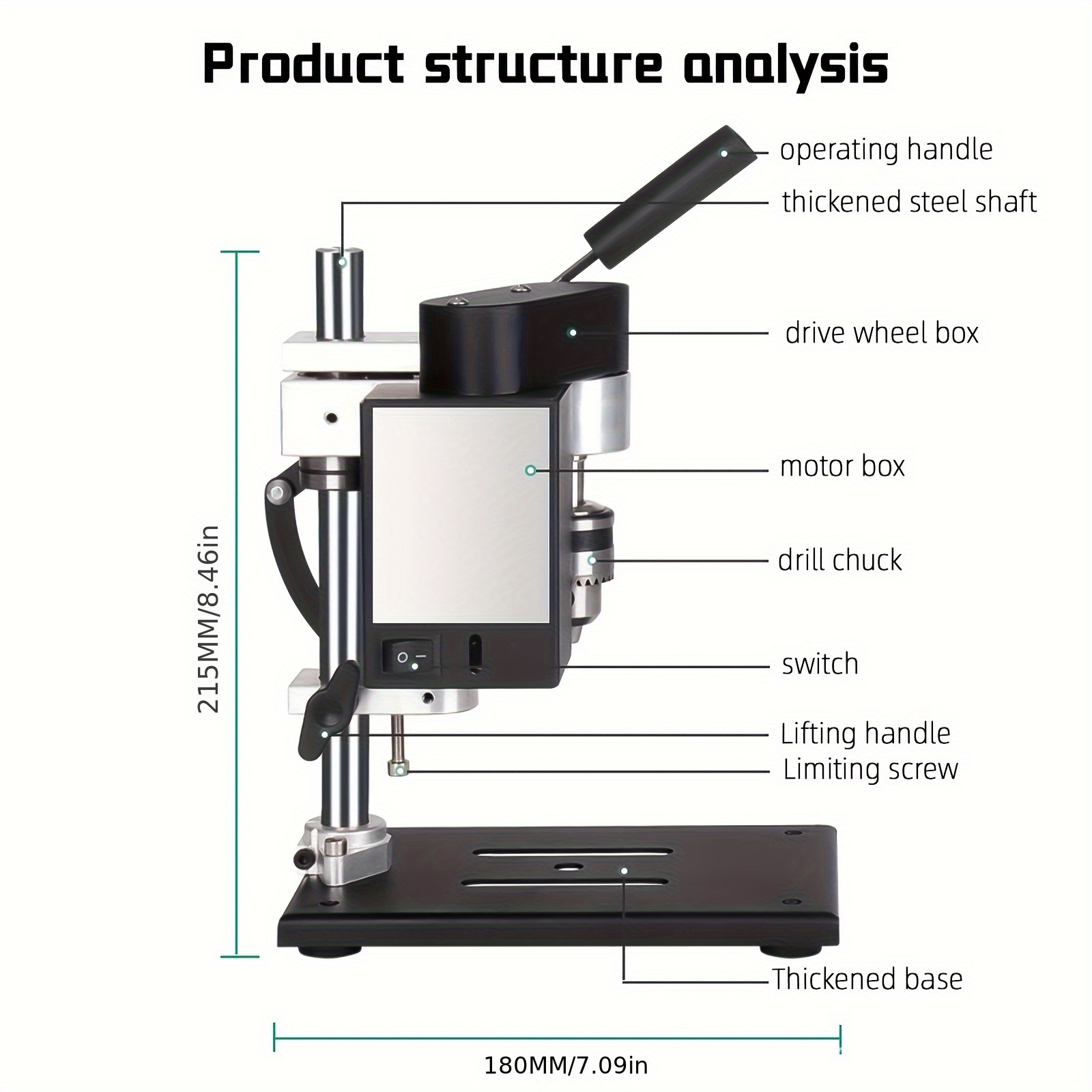 Mini Electric Bench Drill Pres - đánh giá và giá Benchtop Drill Press Mini Variable Speed