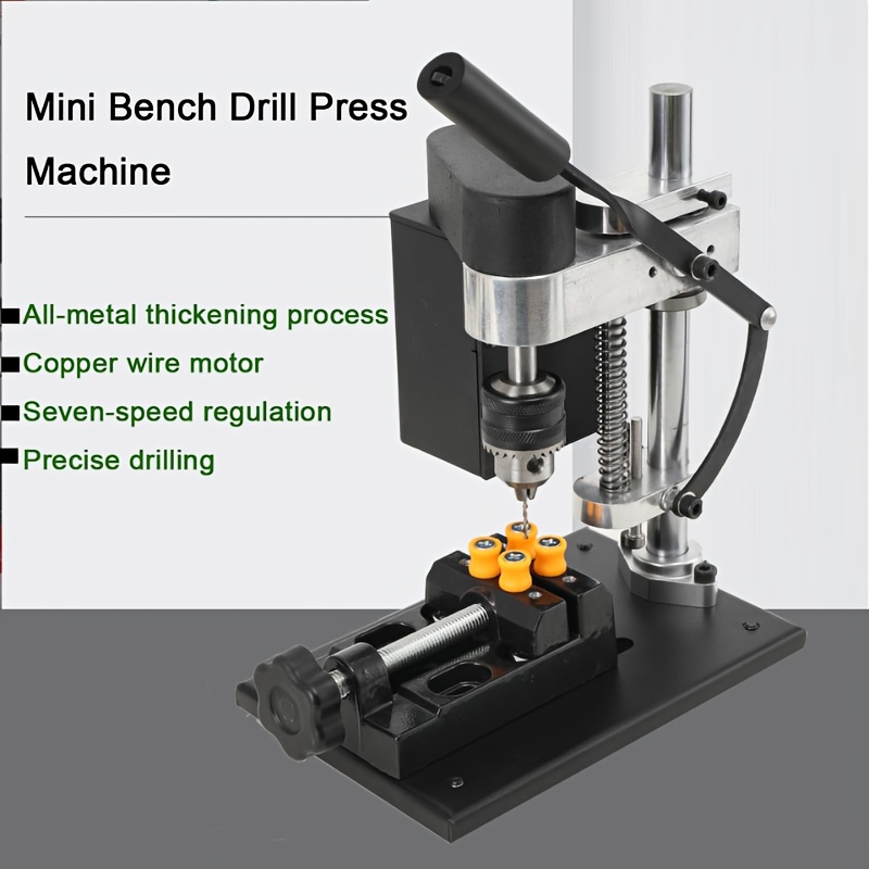 Mini Electric Bench Drill Pres - đánh giá và giá Benchtop Drill Press Mini Variable Speed