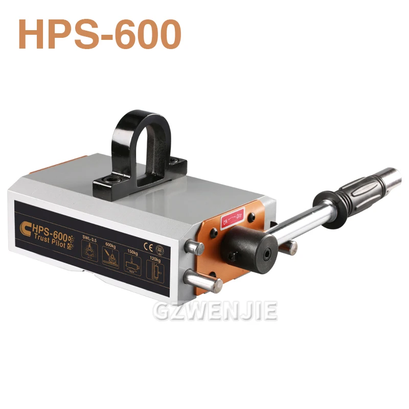 600KG Permanent Neodymium Magn - đánh giá và giá Magnetic Lifter Permanent Crane Hoist 600Kg