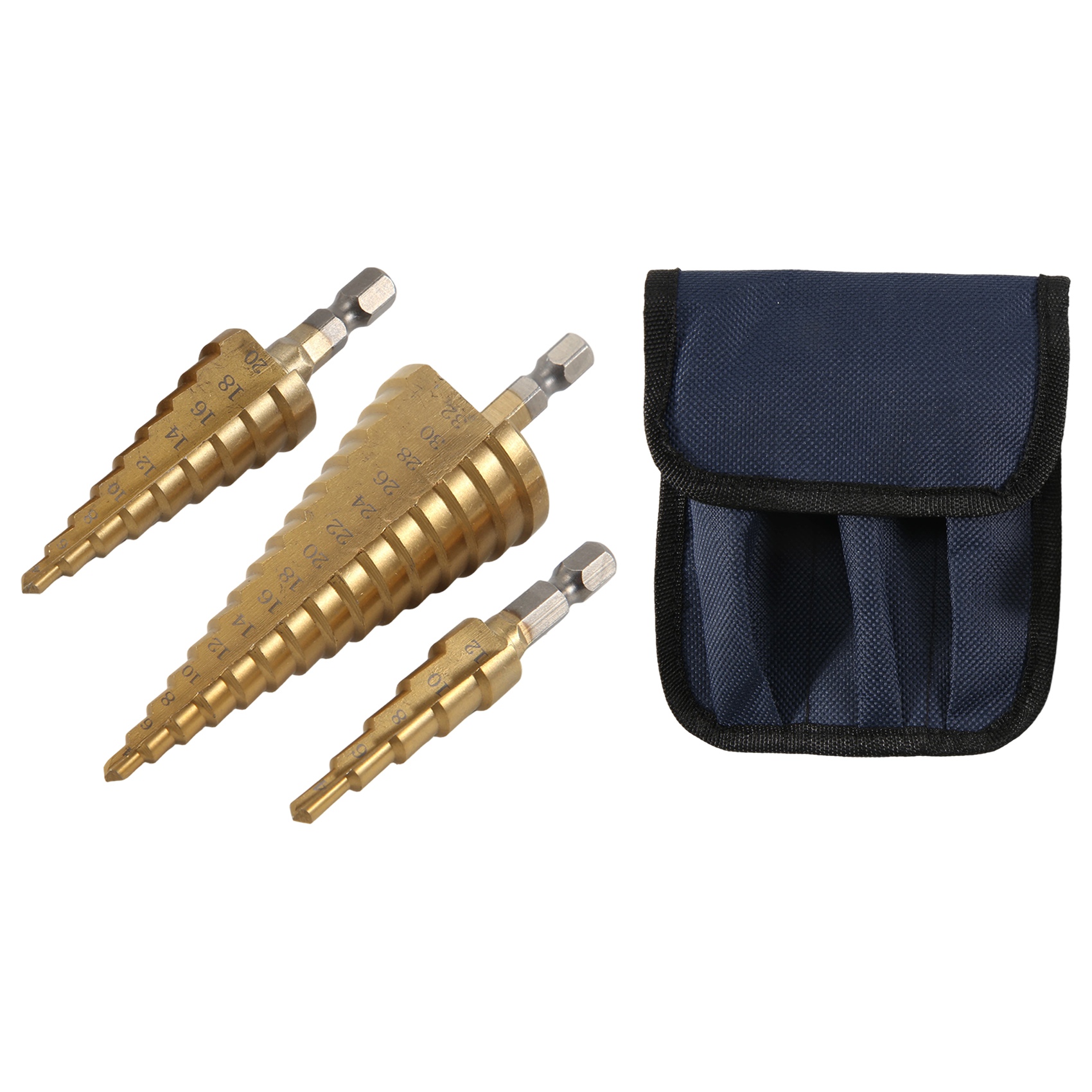 A23T 3Pc HSS Step Cone Taper D - đánh giá và giá Step Drill Bit Set Titanium Hss Cobalt