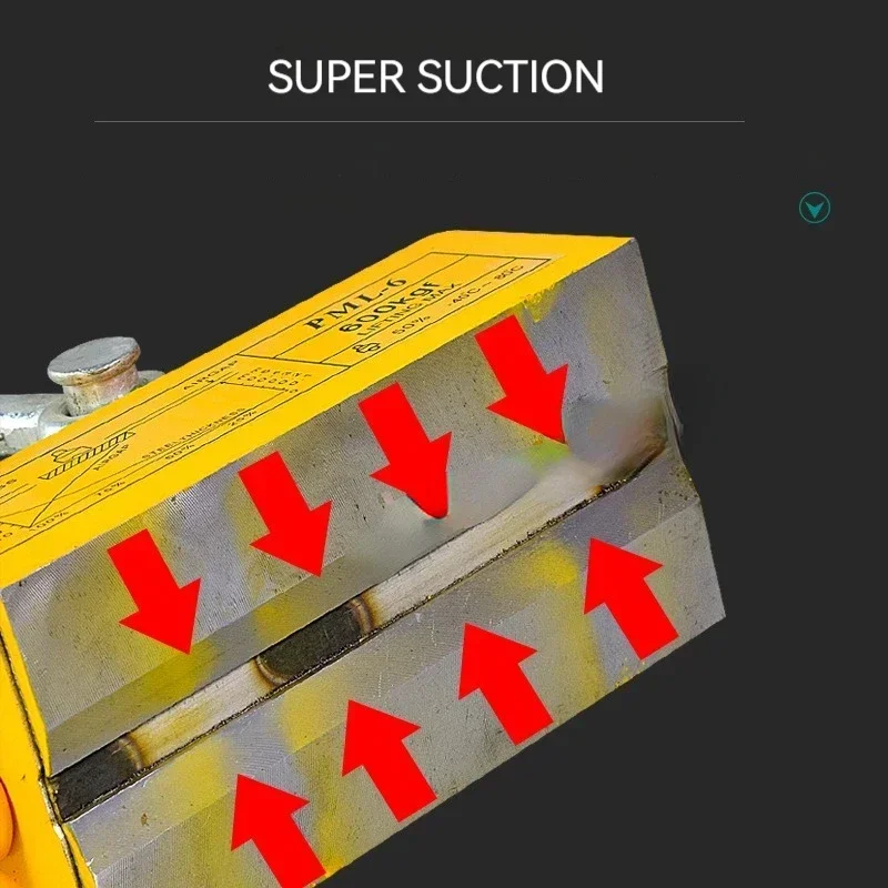 Hot Sales600Kg Steel Permanent - đánh giá và giá Magnetic Lifter Permanent Crane Hoist 600Kg