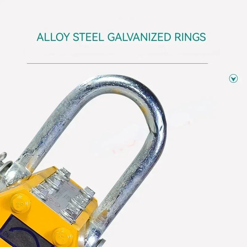 Hot Sales600Kg Steel Permanent - đánh giá và giá Magnetic Lifter Permanent Crane Hoist 600Kg