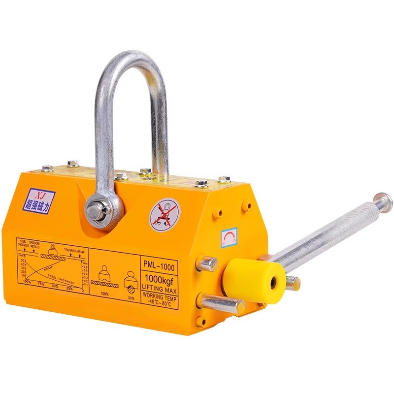 600KG High Quality Hoisting Ma - đánh giá và giá Magnetic Lifter Permanent Crane Hoist 600Kg