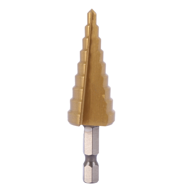 A23T 6 Pcs HSS Titanium Step D - đánh giá và giá Step Drill Bit Set Titanium Hss Cobalt