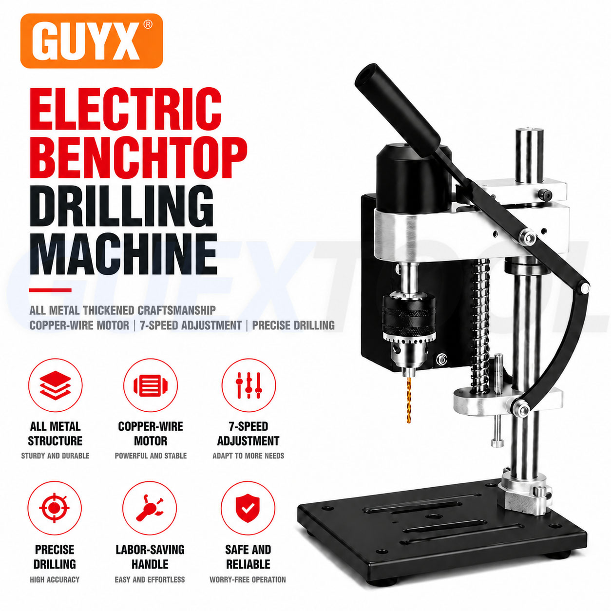 Mini Bench Drill Press Stand V - đánh giá và giá Benchtop Drill Press Mini Variable Speed