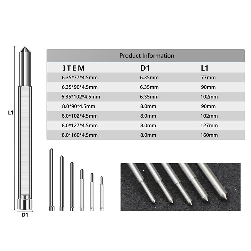 XCAN 6.35/8mm TCT Annular Cutt - đánh giá và giá Pilot Pin For Annular Cutter Center Pin