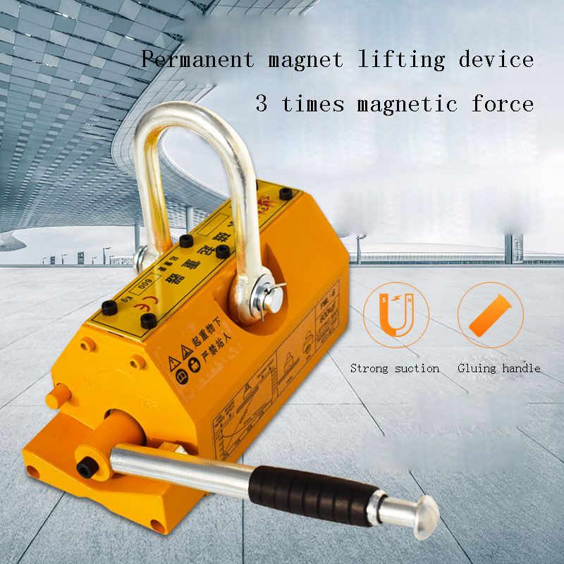 Steel Magnetic Lifter Heavy Du - đánh giá và giá Magnetic Lifter Permanent Crane Hoist 600Kg