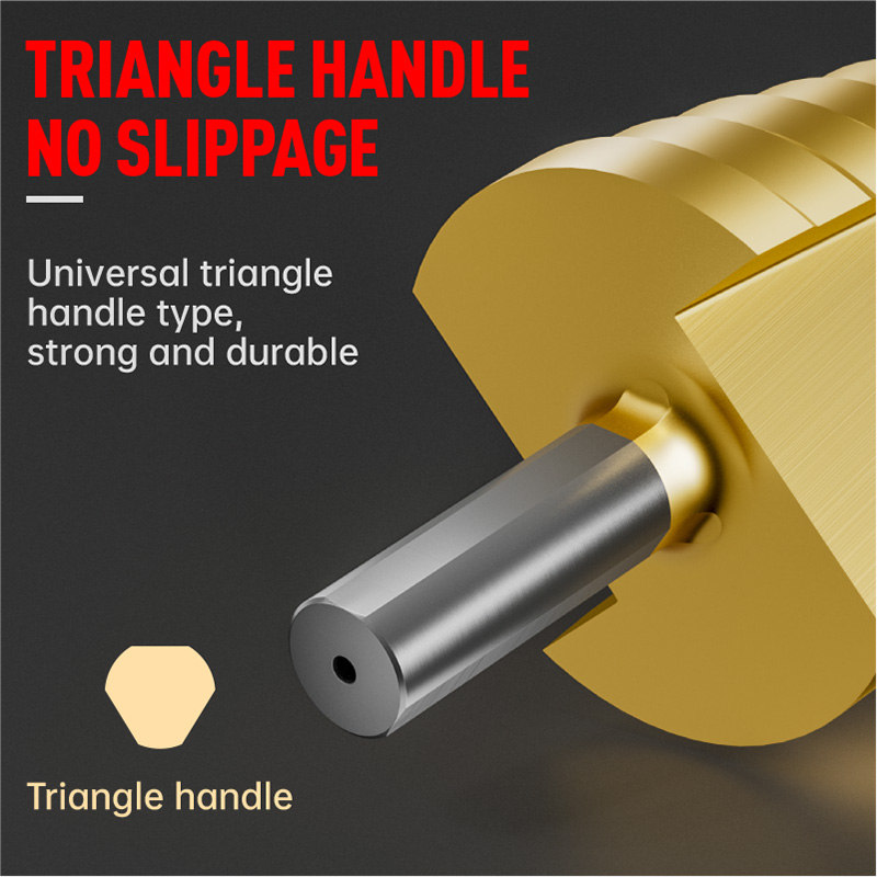 HUHAO 3PCS M35 Contains Cobalt - đánh giá và giá Step Drill Bit Set Titanium Hss Cobalt