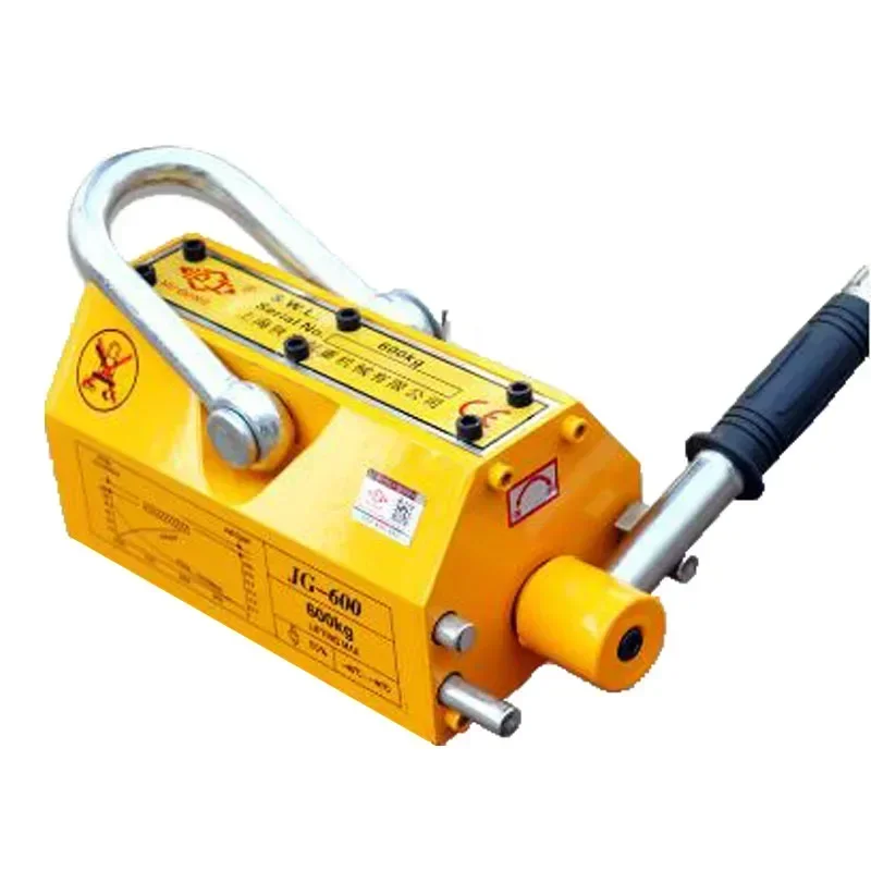 New 600KG(1800Lbs) Manual Perm - đánh giá và giá Magnetic Lifter Permanent Crane Hoist 600Kg