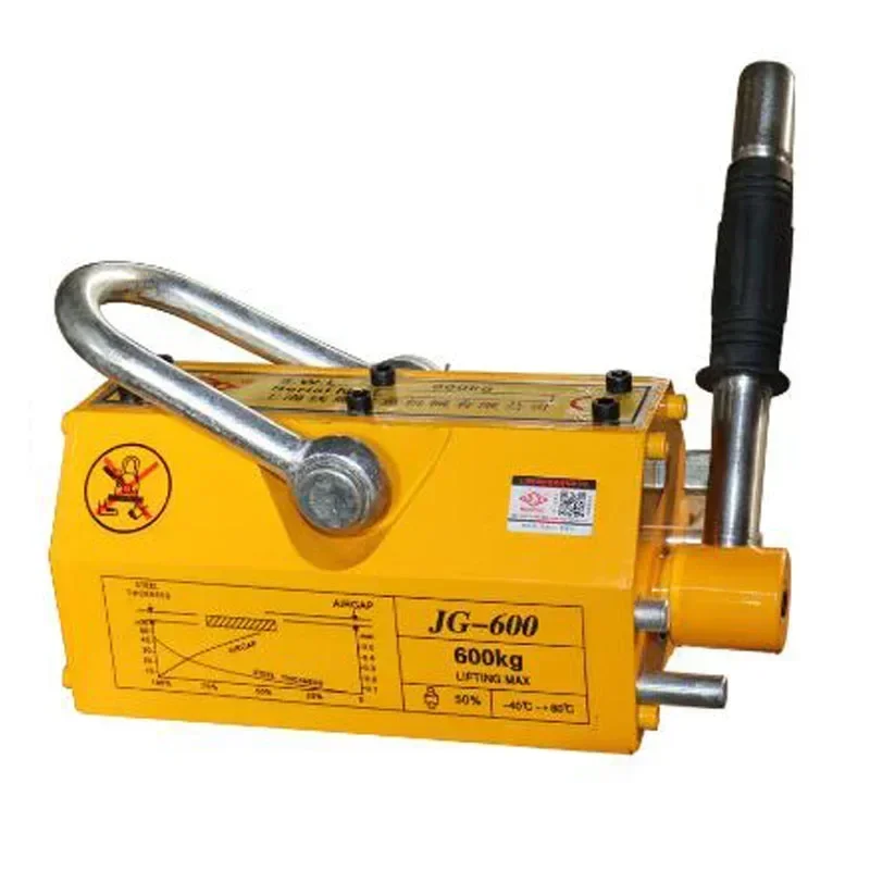 New 600KG(1800Lbs) Manual Perm - đánh giá và giá Magnetic Lifter Permanent Crane Hoist 600Kg