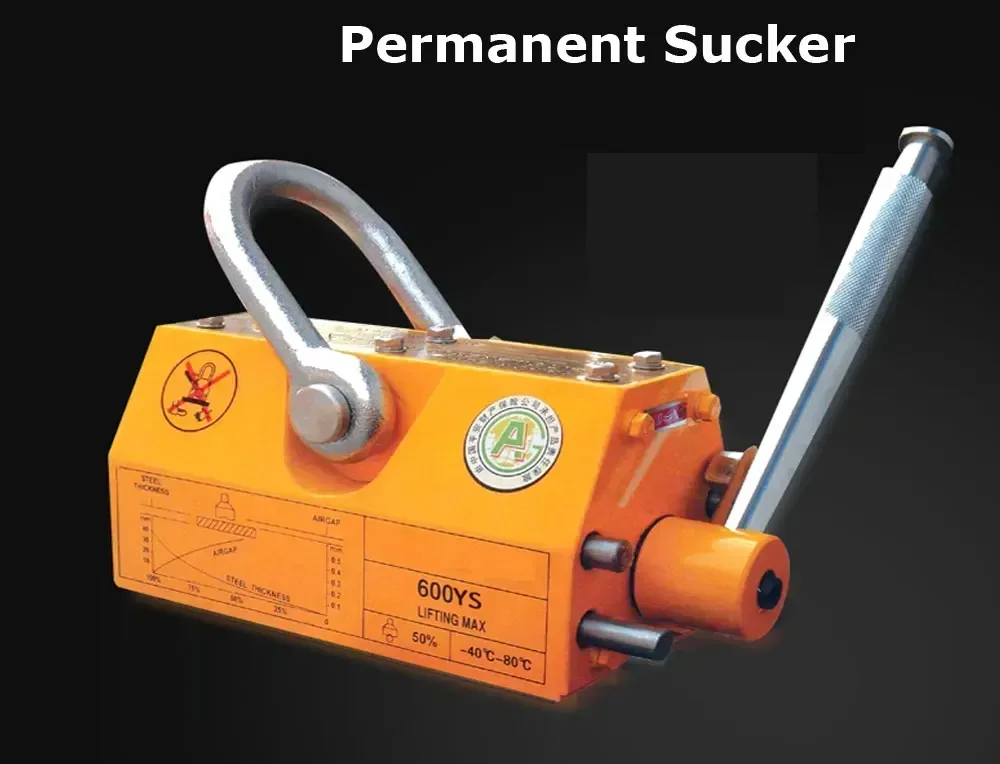 New 600KG(1800Lbs) Manual Perm - đánh giá và giá Magnetic Lifter Permanent Crane Hoist 600Kg