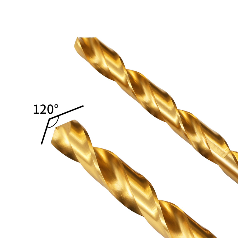 HSS Twist Drill Bits Set Titan - đánh giá và giá Step Drill Bit Set Titanium Hss Cobalt